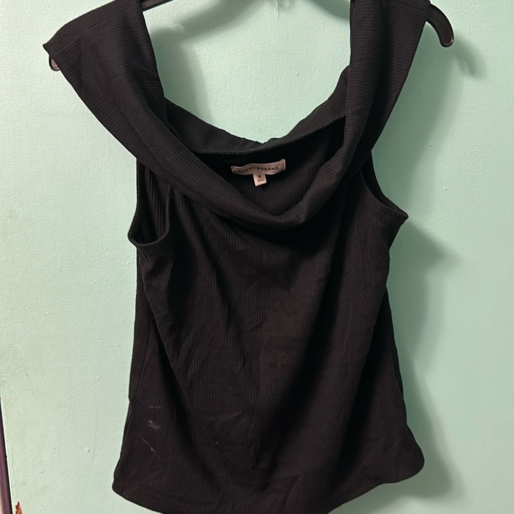 2 Brand New Lucky Brand Off-Shoulder Tank Tops